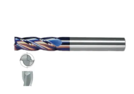 Fett 2,5mm Mastercut Standart Sert Metal Tıaln 2 Ağızlı Karbür Parmak Frezesi
