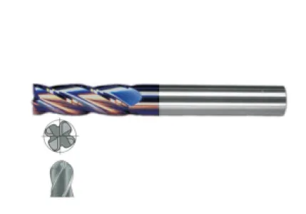 Fett 10mm Mastercut Standart Sert Metal Tıaln 4 Ağızlı Küresel Karbür Parmak Frezesi