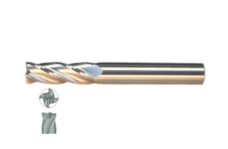 Fett 14X56 Mastercut Uzun Sert Metal 4 Ağızlı Karbür Parmak Frezesi