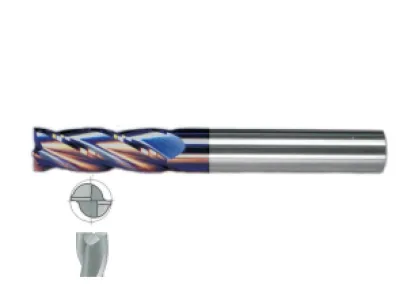 Fett 4X25 Mastercut Uzun Sert Metal 2 Ağızlı Tıaln Karbür Parmak Frezesi