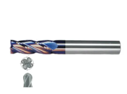 Fett 16X75 Mastercut Uzun Sert Metal 4 Ağızlı Küresel Tıaln Karbür Parmak Frezesi
