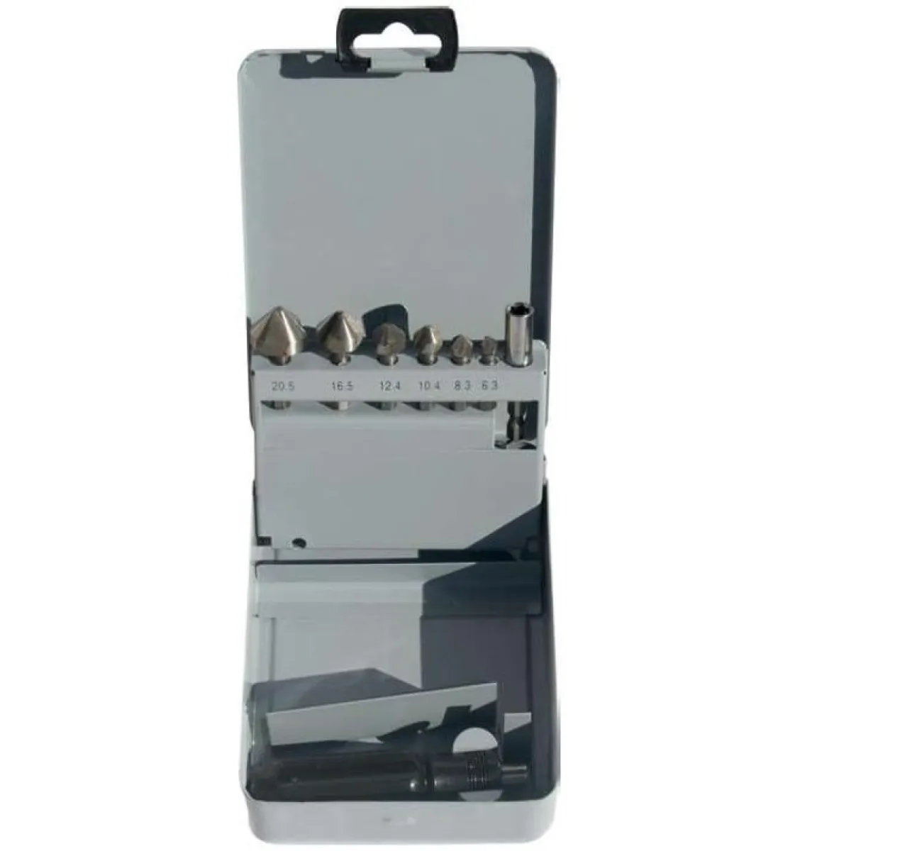 Fett Pld Hss Dın335C 90° 3 Ağızlı Sap 1/4" Havşa Frezesi 6 Parça 6,3-8,3-10,4-12,4-16,5-20,5mm