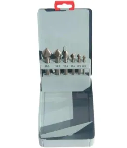 Fett Pld Hss Dın335C 90° 3 Ağızlı Boy 100mm Havşa Frezesi 6 Parça 6,3-8,3-10,4-12,4-16,5-20,5mm
