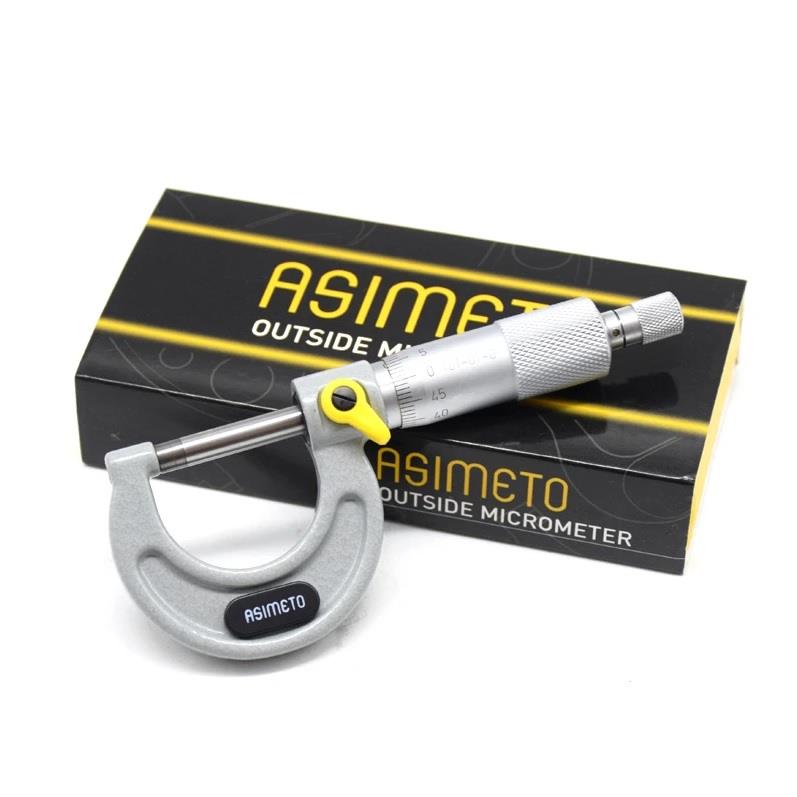 AS-101020 Asimeto 25-50mm Mekanik Dış Çap Mikrometresi